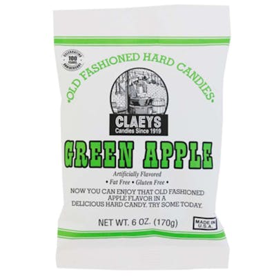 Claey's Hard Candies, Green Apple