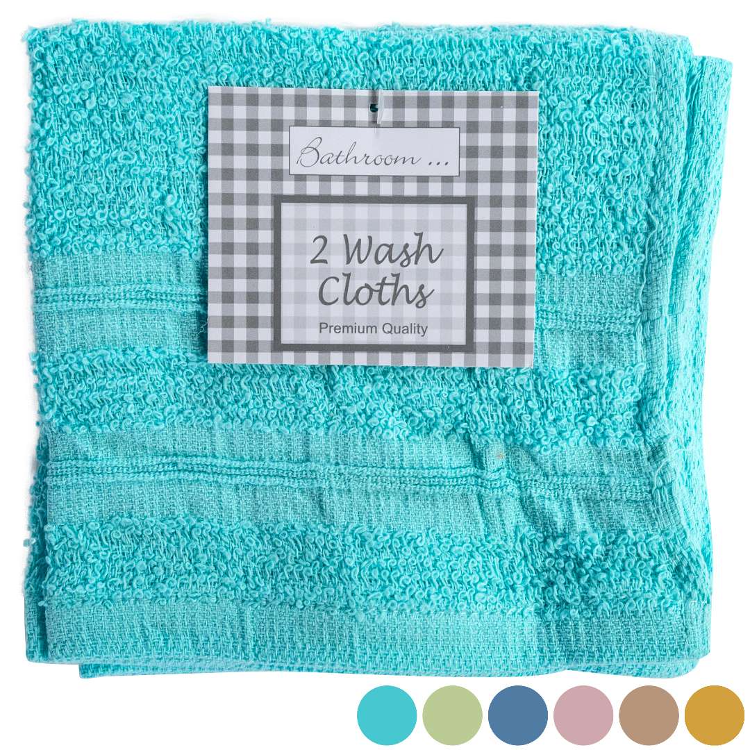 2 Pack Of Washcloths 12 X 12