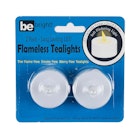 Flameless Tea Lights - 2 Pack, LED image number null