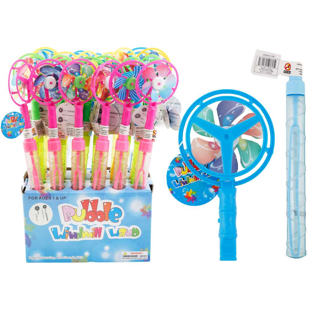 Bubble Wand with Windmill Top