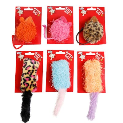Cat Toys - 6 Styles, Clip Strip Included