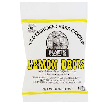 Claey's Natural Hard Candies, Lemon