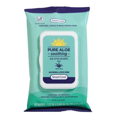 After Sun Soothing Wipes - Aloe