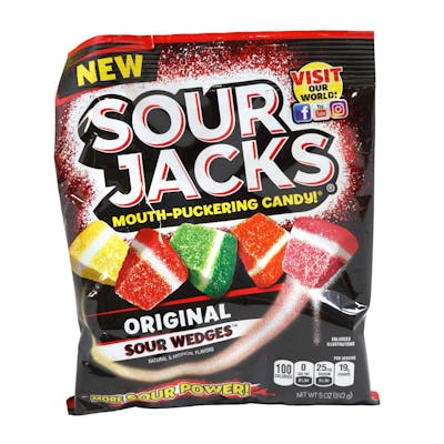 Sour Jacks Original Sour Wedges - 5 oz