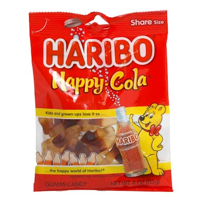 Haribo Happy Cola Gummi Candy - 4 oz