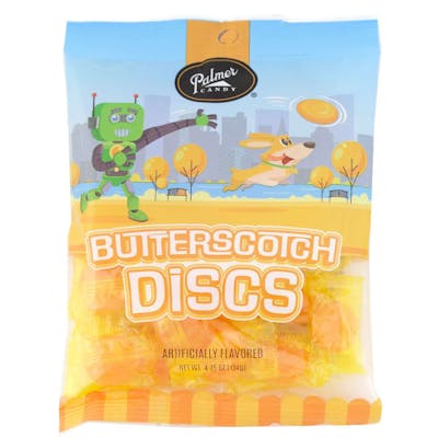 Palmer Candy Butterscotch Disks - 4.75 oz  Packs
