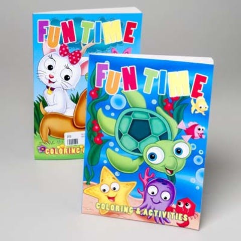 Wholesale Fun Time Coloring Book (SKU 1853404) DollarDays