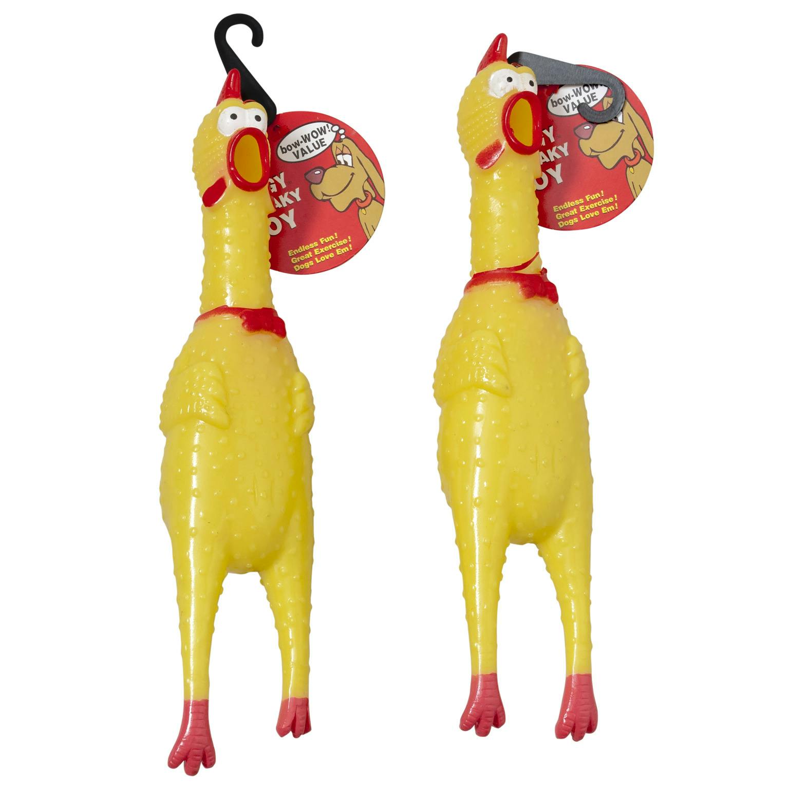 Wholesale Vinyl Squeaker Chicken Dog Toy (SKU 1336366) DollarDays