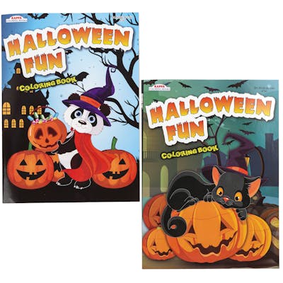 Wholesale Halloween Fun Coloring Book | DollarDays