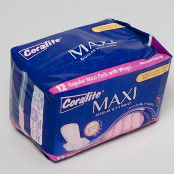 Wholesale Regular Maxi Pads with Wings (SKU 2130273) DollarDays