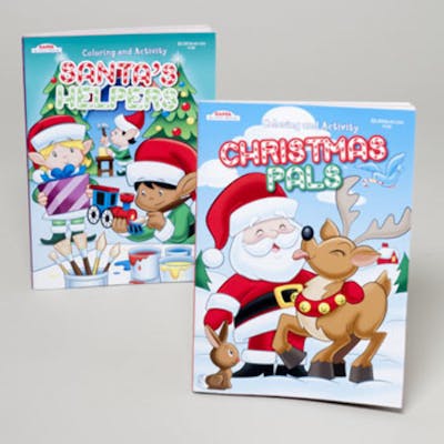 Wholesale Christmas Coloring and Activity Book | DollarDays