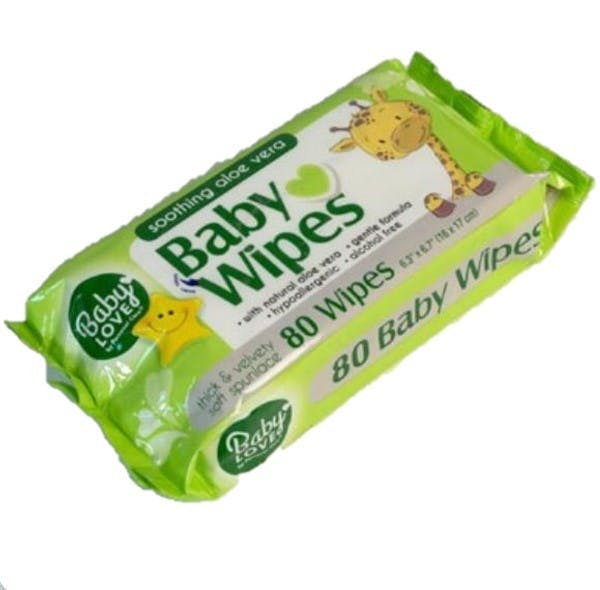 Wholesale Baby Love Aloe Vera Baby Wipe 80 Count (SKU 2352165) DollarDays
