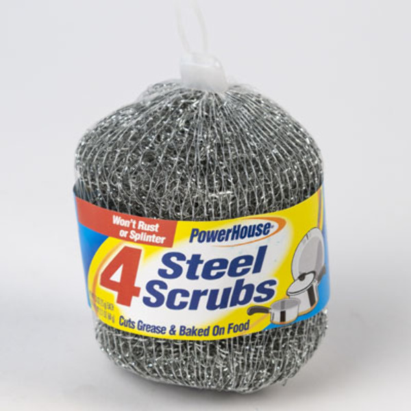Wholesale Steel Scouring Pads 4 Pack DollarDays