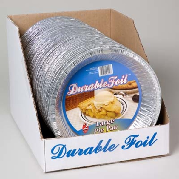 Wholesale Large Aluminum Pie Pan 10" 2 Pack DollarDays