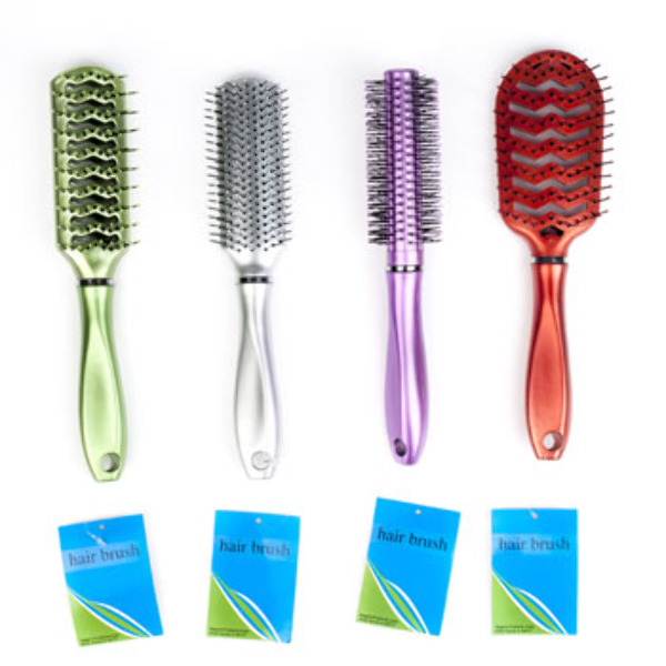 Wholesale Metallic hair brush DollarDays