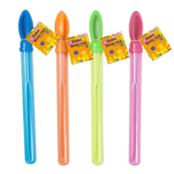 Wholesale Bubble Baton Stick 4 Assorted Colors 