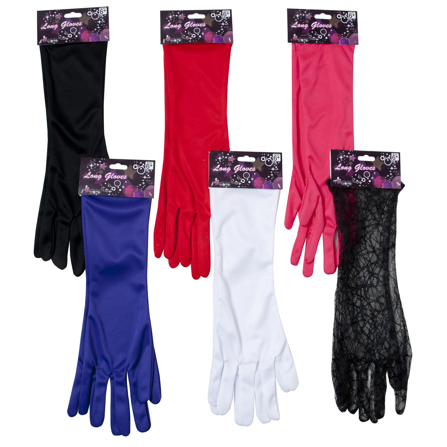 Wholesale Long Dress Up Gloves Assorted Colors DollarDays