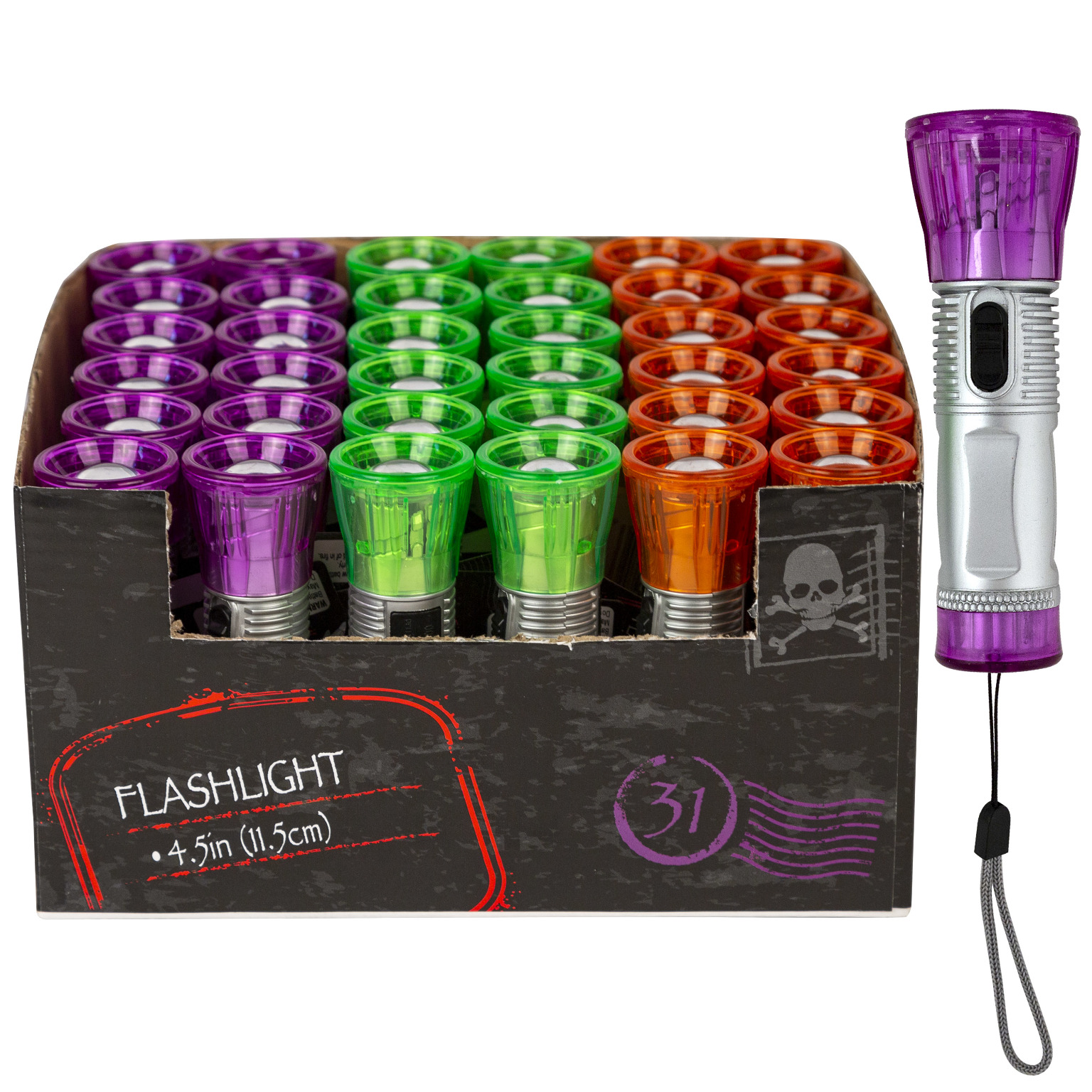 Wholesale LED Halloween Flashlight Assorted DollarDays