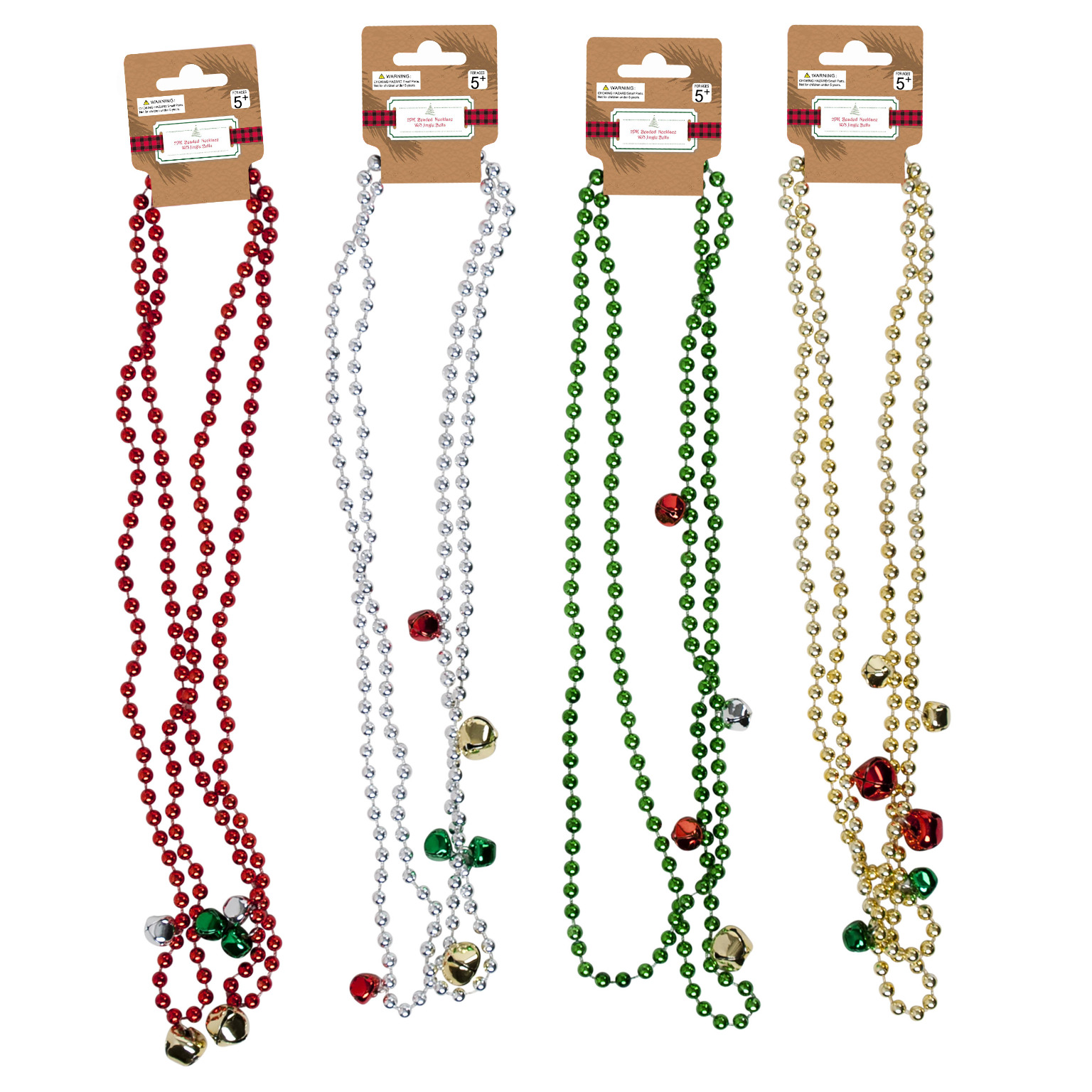 christmas necklace beads