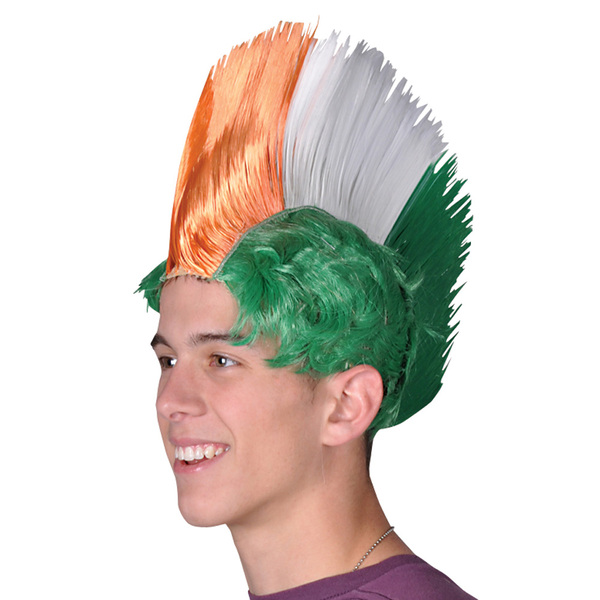 colored mohawk wig