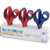 Fiskars Schoolworks Scissors - 2 Colors, 5", 12 Set