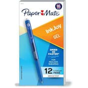 InkJoy Gel Pens - Blue, 0.7 mm, 12 Pack