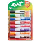 Magnetic Dry Erase Markers - Assorted, 8 Pack