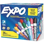 Dry Erase Markers - Intense Colors, 36 Pack