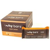 Why Bars Superfood Protein Snack Bars - 24 Pack, Super Cacao