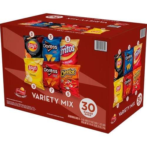 Frito Lay Chips - Classic Mix, 1.50 oz, 30 Pack