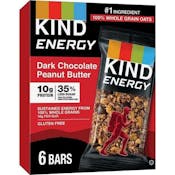 KIND Energy Bars - Dark Chocolate PB, 2.10 oz, 6 Pack