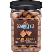 Shultz Pretzels - Peanut Butter Filled, 24 oz