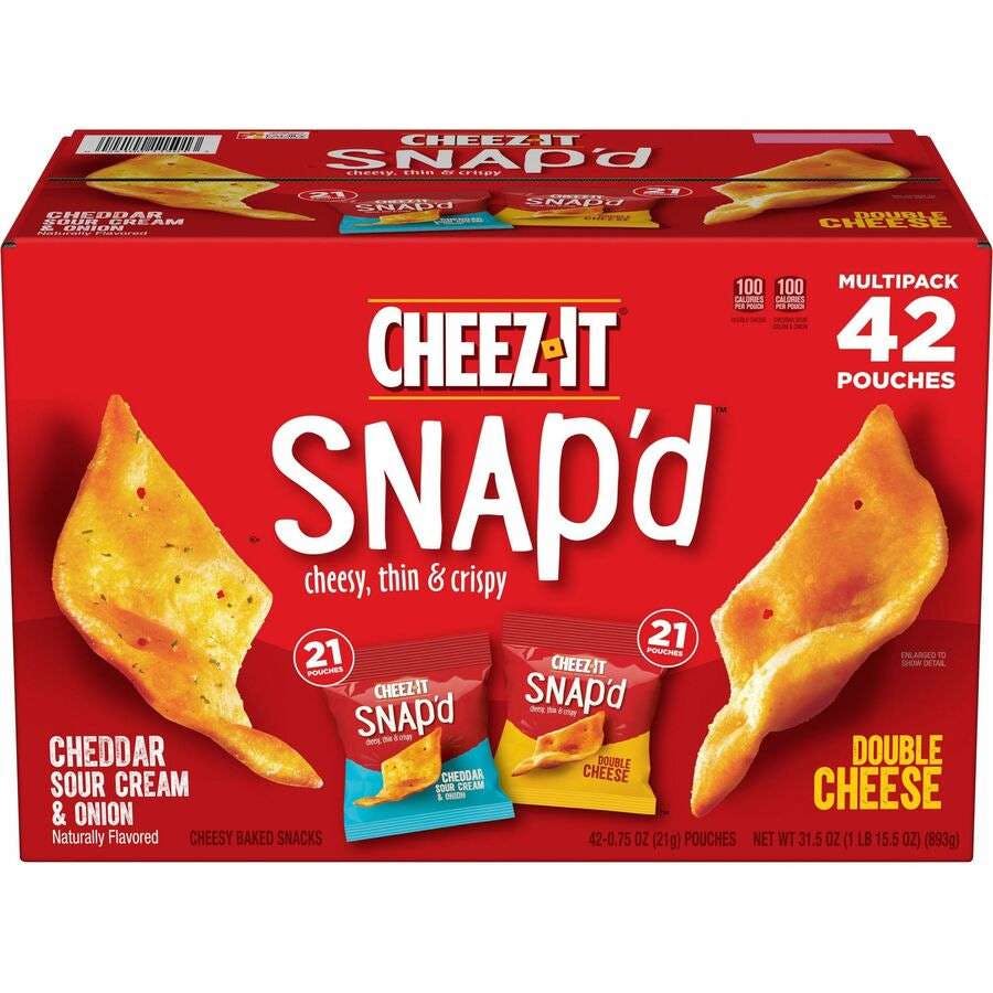 Cheez-It Snap'd Crackers Variety Pack