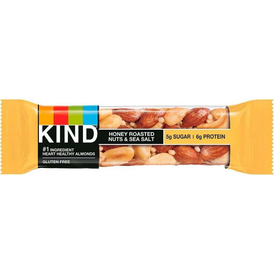 KIND Bars - Honey Roasted Nuts & Sea Salt, 12 Bars