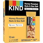 KIND Bars - Honey Roasted Nuts & Sea Salt, 12 Bars