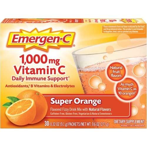 Emergen-C Super Orange Drink Mix