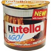 Nutella Hazelnut Spread & Pretzels