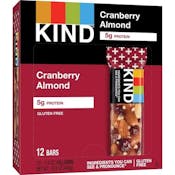 KIND Bars - Cranberry Almond, 12 Bars