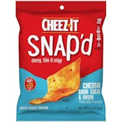 Cheez-It Snap'd Crackers, Sour Cream & Onion
