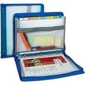 C-Line Zipper Binder with Dividers - Expanding File