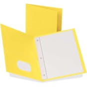 Recycled Pocket Folder - Yellow
