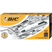 Bic Retractable Pens - 12 Pack