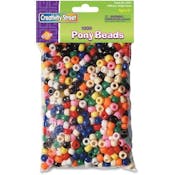 Pony Beads - Assorted Colors