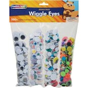 Wiggle Eyes Assortment, 500 Piece Pack, Assorted