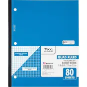 Mead Quad Wireless Notebooks - 24 Pack