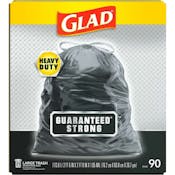 Glad Drawstring Trash Bags, Large