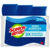 Scotch-Brite No Scratch Scrub Sponges, 3 Pack