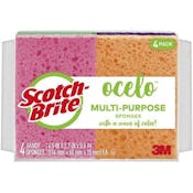 Scotch-Brite StayFresh Sponges, 4 Pack