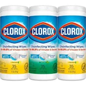 Clorox Disinfecting Cleaning Wipes, 3 Pack
