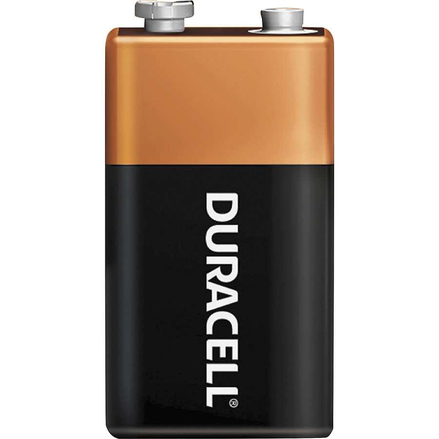 Coppertop Alkaline Batteries - 9V, 4 per Pack